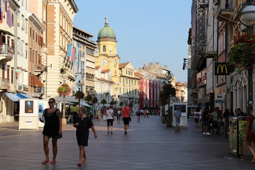 Korzo, Rijeka: Rijeka's Main Pedestrian Street Explained