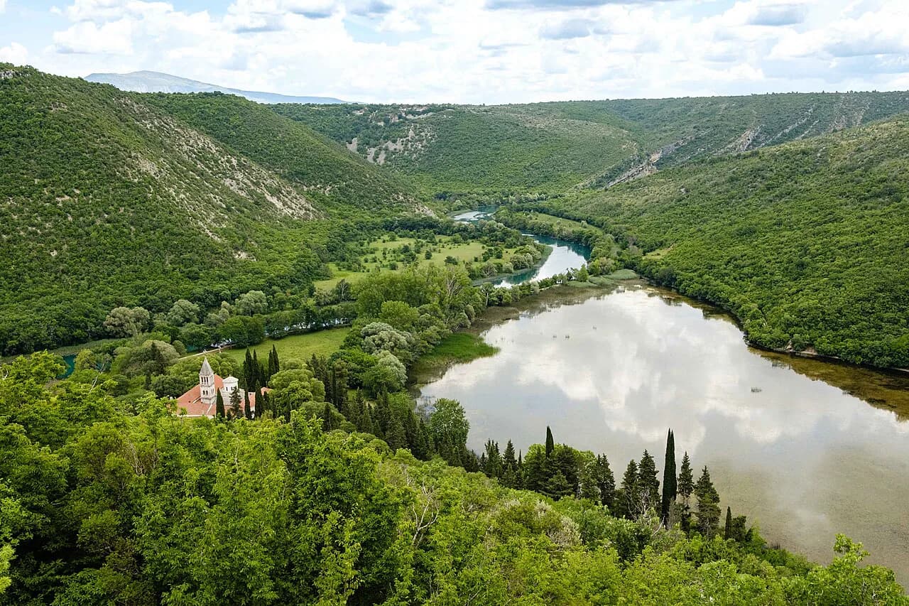 Krka Monastery and Visovac: Telling the Two Apart
