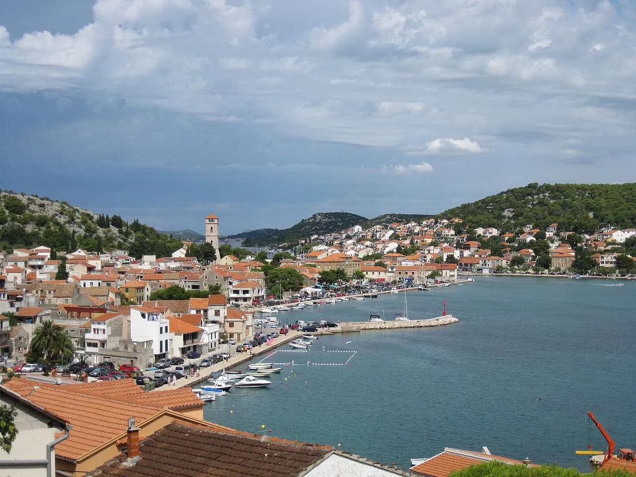 Tisno, Croatia: The Drawbridge Village on Murter