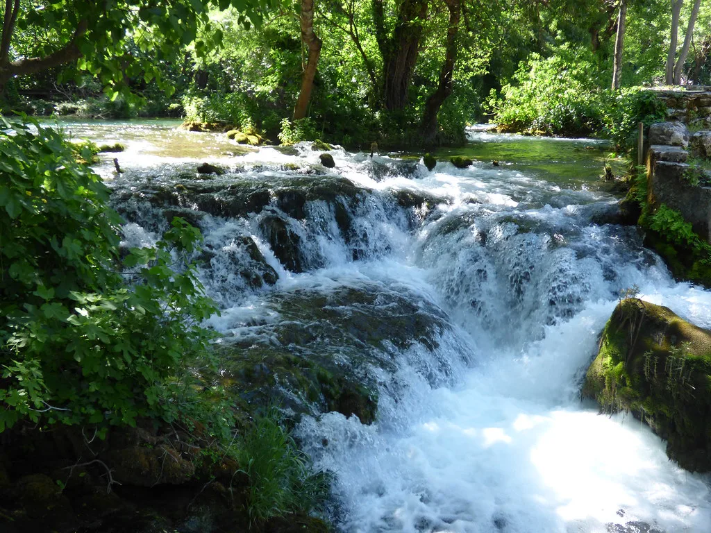 Cascades on the Krka River in Krka National Park, Croatia