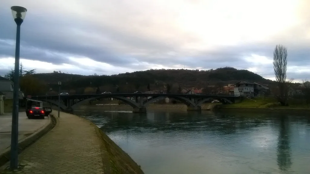 A bridge over the Cetina river in Trilj, Dalmatia